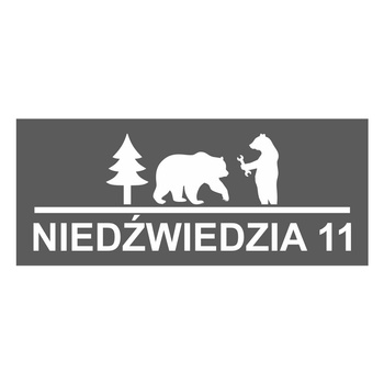 Numer podświetlany z grafiką