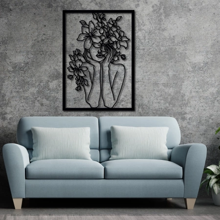 Dekor kobieta kwiat IV