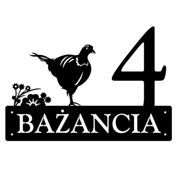 Numer na dom z bażantem