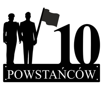 Numer na dom z postacią