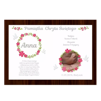 Pamiątka Chrztu Świętego