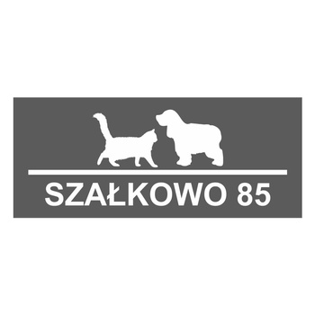 Numer podświetlany z grafiką