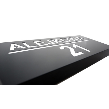 Numer podświetlany z Twoją grafiką