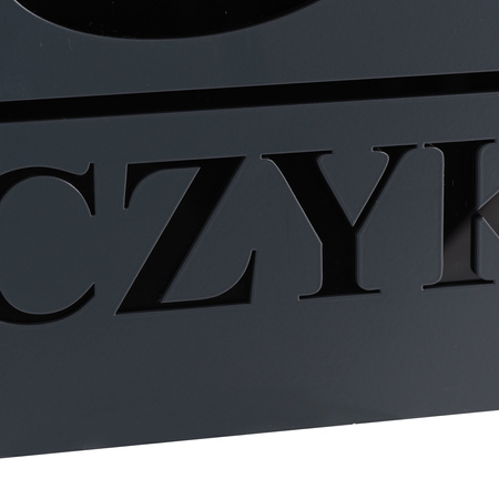 Numer na dom stal + plexy