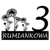Numer na dom z rumiankiem