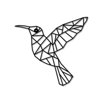 Dekor geometryczny ptak