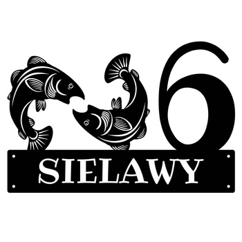 Numer na dom z rybami