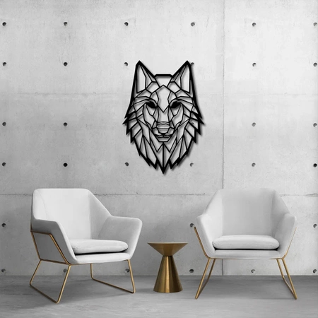 Dekor geometryczny wilk