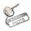 Brelok AB RH- + imię