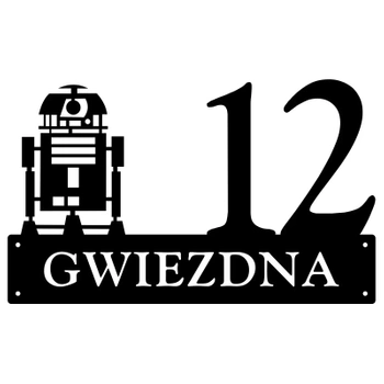 Numer na dom z  robotem