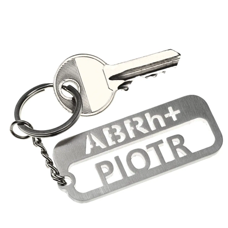 Brelok ABRH+ + imię