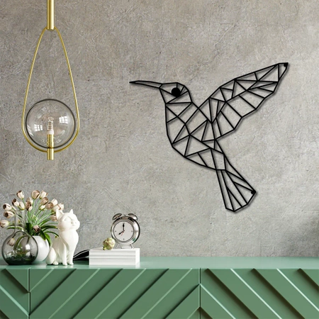 Dekor geometryczny ptak