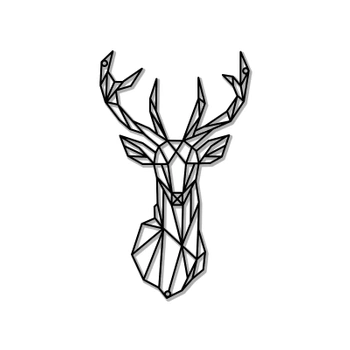Dekor geometryczny jeleń