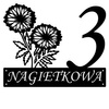 Numer na dom z nagietkiem