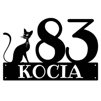 Numer na dom z grafiką