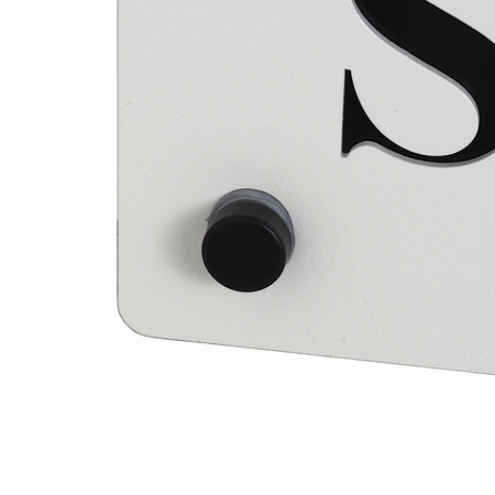 Numer na dom stal + plexy