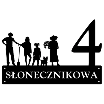 Numer na dom z rodziną