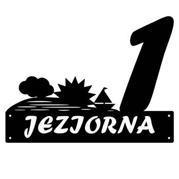 Numer na dom z jeziorem