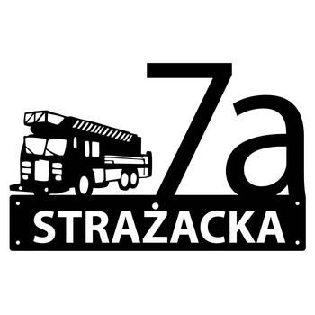 Numer na dom ze strażą