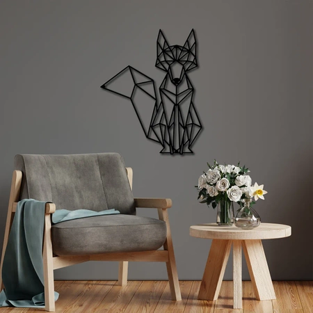 Dekor geometryczny lis