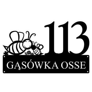 Numer na dom z osami