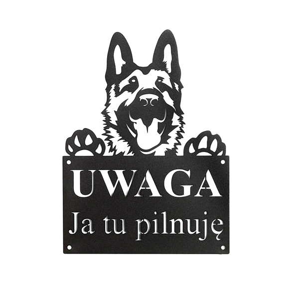 Tabliczka Uwaga pies